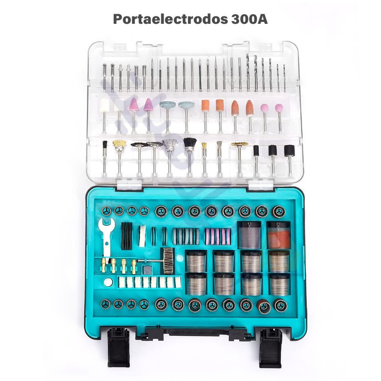 ست لوازم جانبی فرز انگشتی 392 عددی به همراه کیف