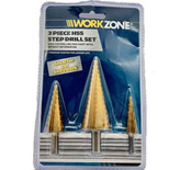 ست مته کاجی 3 عددی برای سوراخ کاری فلز و استیل