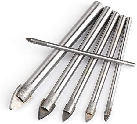 مته نیزه ای دو پر مخصوص سوراخ شیشه