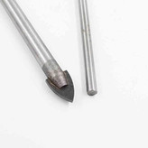 مته نیزه ای دو پر مخصوص سوراخ شیشه