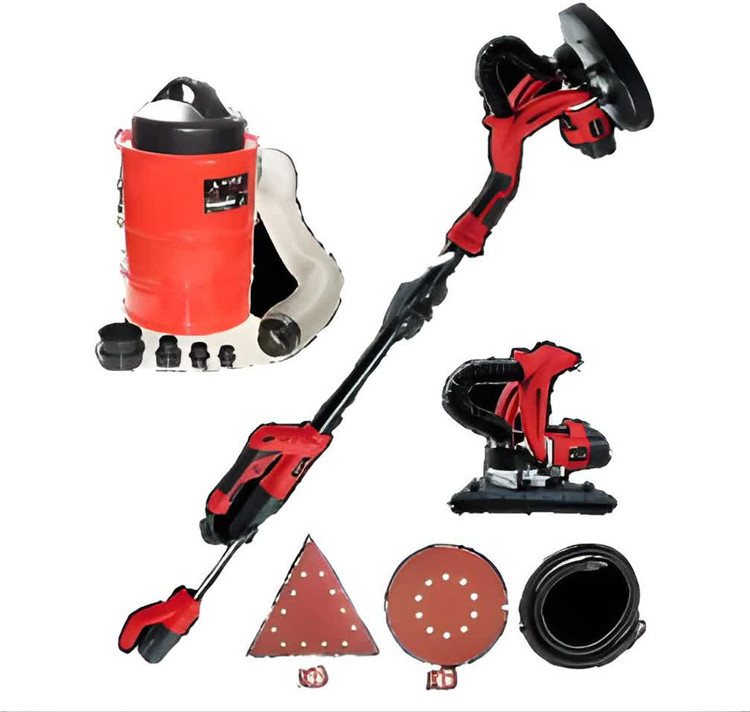 سنباده زن دیواری دور متغیر به همراه مکنده مدل DWS-230D+DC-100 از برند محک