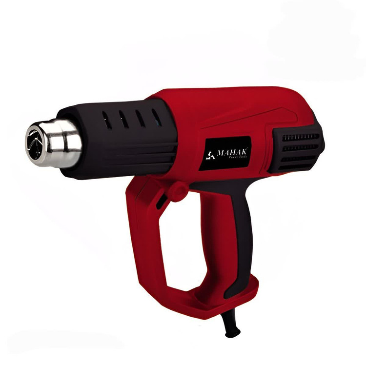 سشوار صنعتی سرامیکی محک مدل HG-600C با توان 2000 وات، دمای قابل تنظیم تا 600 درجه